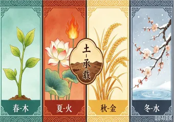 从季节更替看五行之气：一种理解自然节律的传统智慧-传承国学正统持焰学堂
